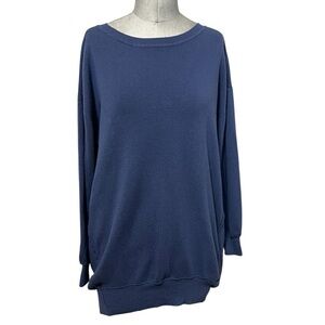 Anthropologie Saturday Sunday Oversized Blue Sweater Women's Size M